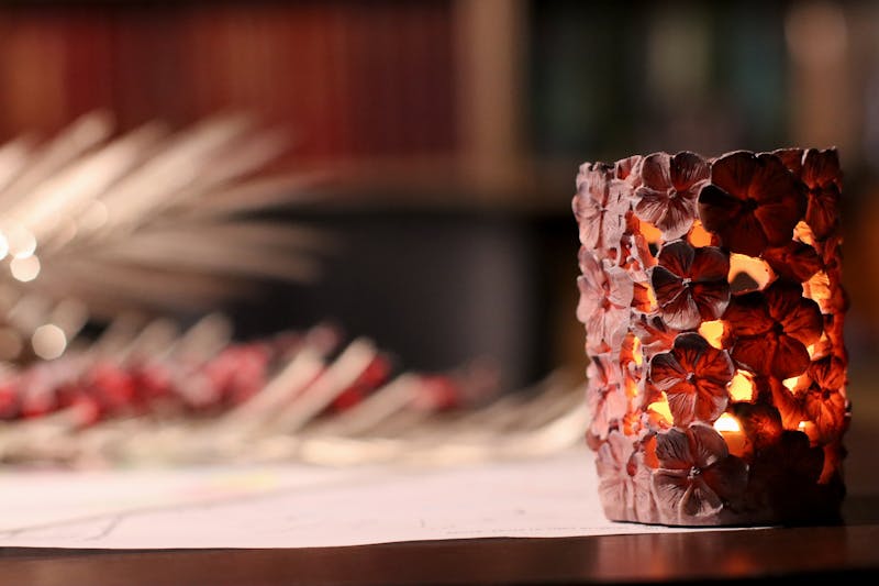 Cozy restaurant atmosphere